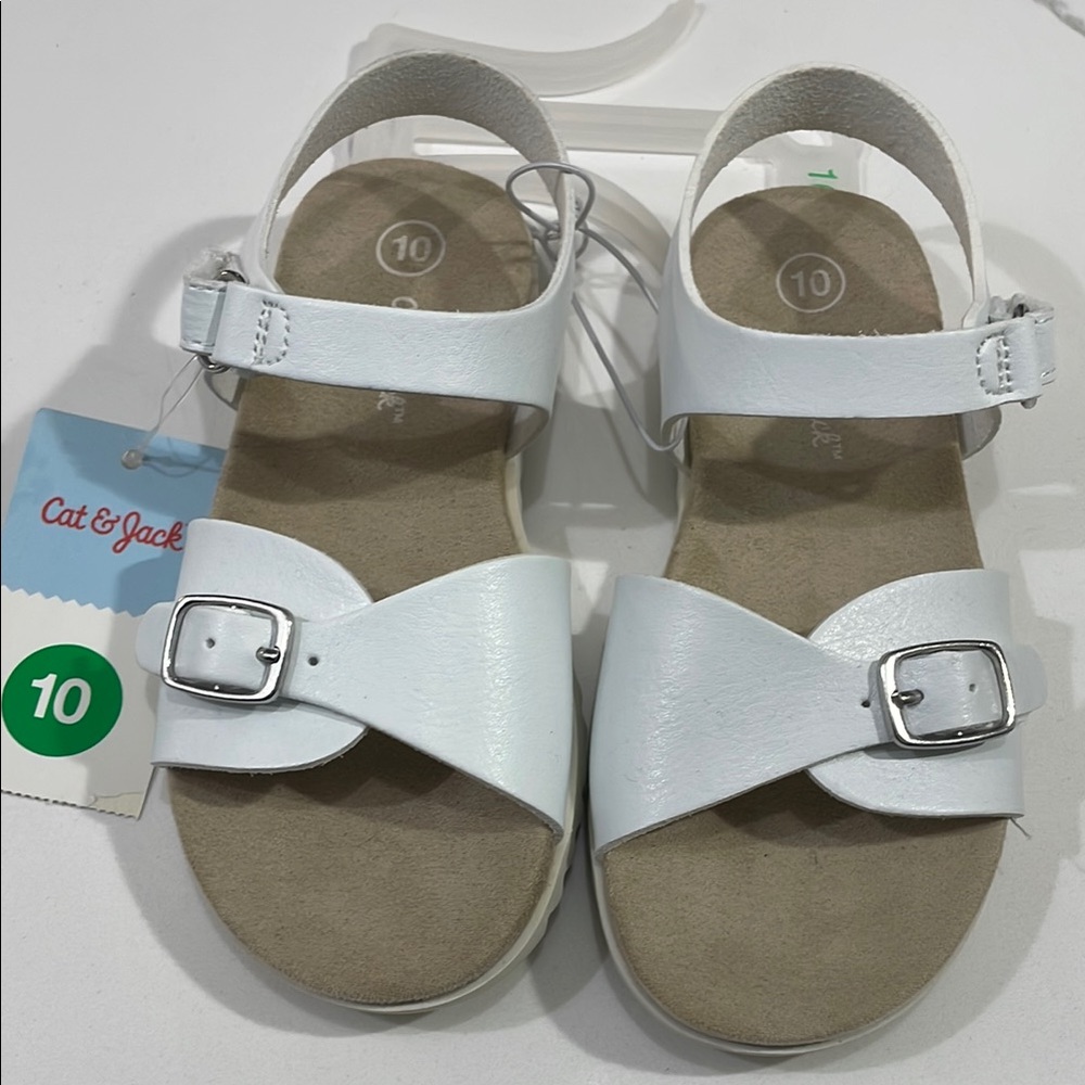 Cat & Jack White Kids Sandals